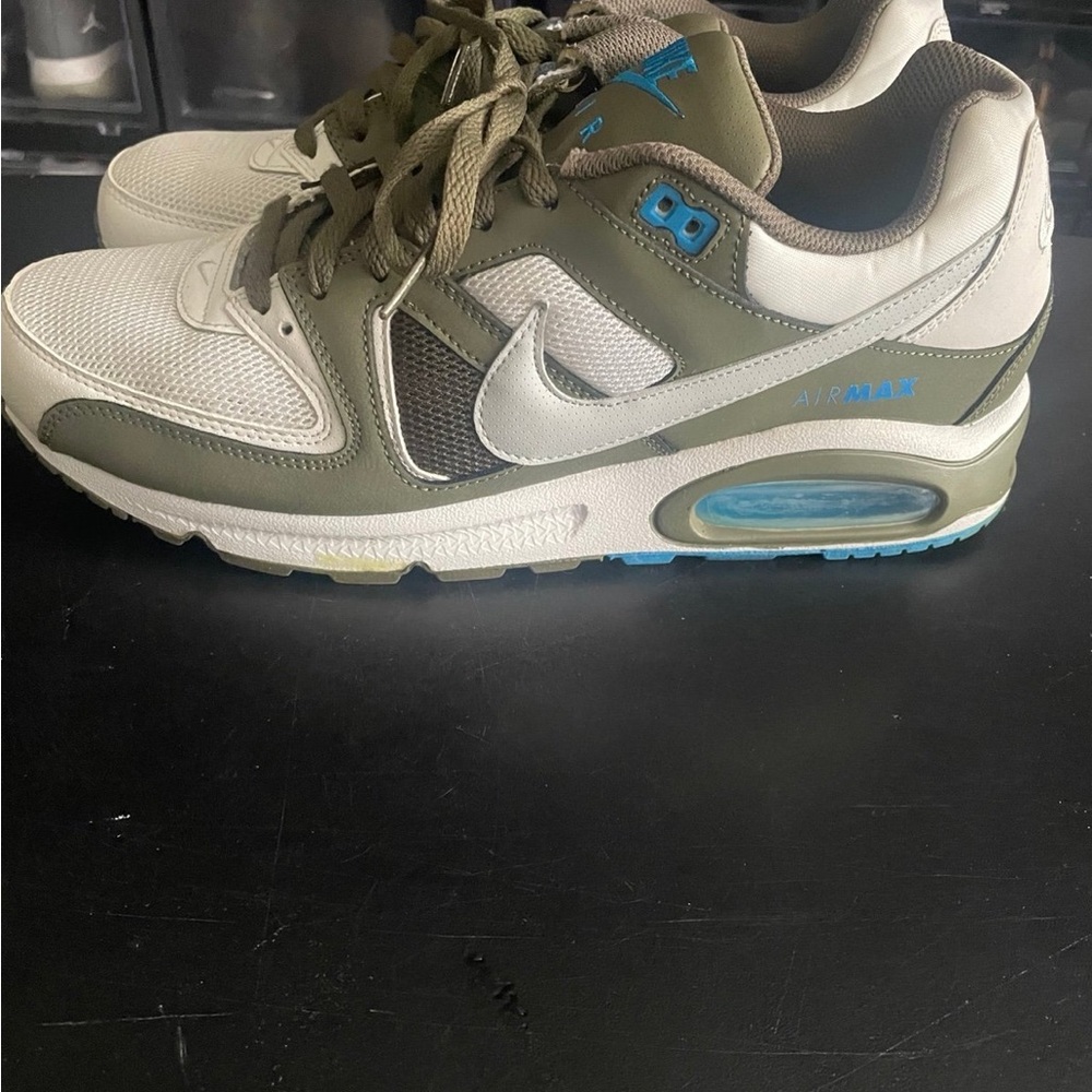 Nike Air Max 90 Olive and White Sneakers